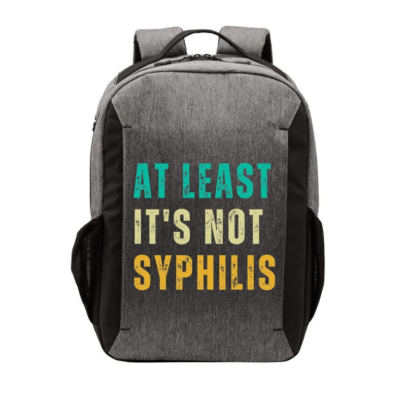 Not Syphilis Funny Post Surgery Gag Gifts Get Well Soon Gift Vector Backpack
