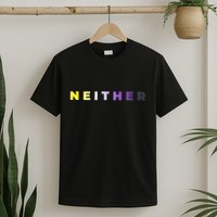 Neither Subtle Flag Enby T-Shirt