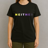 Neither Subtle Flag Enby T-Shirt