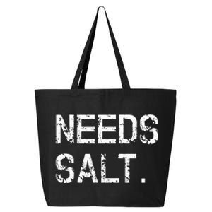 Needs Sal Funny Cooking Chef Gift 25L Jumbo Tote