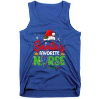 Nurse Santas Favorite Nurse Funny Christmas Funny Gift Tank Top