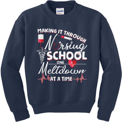 Nursing Students Funny Presents International Nurses Day Kids Sweatshirt