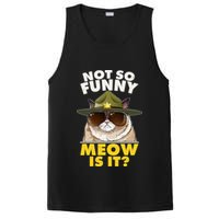 Not So Funny Meow Is It Grumpy Cat Police Trooper PosiCharge Competitor Tank