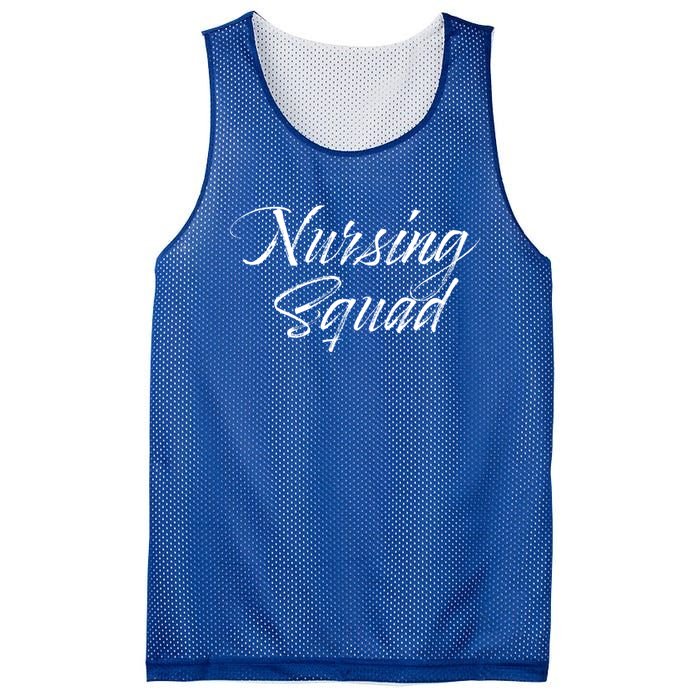 Nursing Squad For Teachers And Nursing Students Gift Cute Gift Mesh Reversible Basketball Jersey Tank