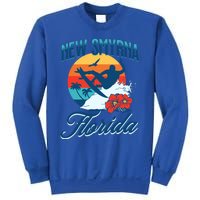 New Smyrna Florida Beach Surf Summer Vacation Vintage Gift Sweatshirt