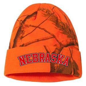 Nebraska Sports Fan Word Logo Football Kati Licensed 12" Camo Beanie