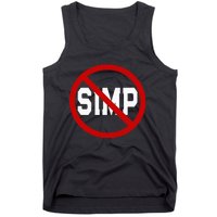 No Simps Funny Novelty Simp Simp Halloween Tank Top