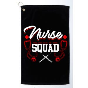 Nurse Squad Gift Stethoscope Nursing Student Rn Lpn Platinum Collection Golf Towel