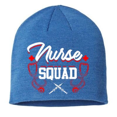 Nurse Squad Gift Stethoscope Nursing Student Rn Lpn Sustainable Beanie