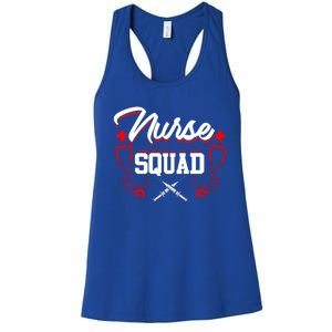 Nurse Squad Gift Stethoscope Nursing Student Rn Lpn Women's Racerback Tank