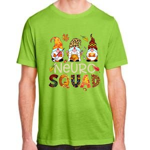 Neuro Squad Gnome Nurse Leopard Thanksgiving Stethoscope Gift Adult ChromaSoft Performance T-Shirt