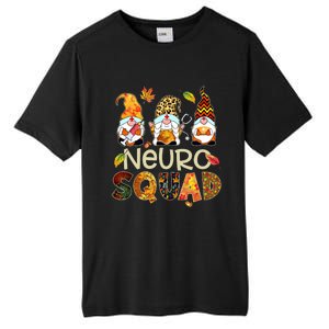 Neuro Squad Gnome Nurse Leopard Thanksgiving Stethoscope Gift Tall Fusion ChromaSoft Performance T-Shirt