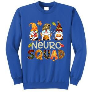 Neuro Squad Gnome Nurse Leopard Thanksgiving Stethoscope Gift Sweatshirt