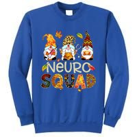 Neuro Squad Gnome Nurse Leopard Thanksgiving Stethoscope Gift Sweatshirt