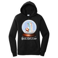 Nativity Snow Globe Best Ever Jesus Mary Joseph Christmas Women's Pullover Hoodie