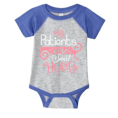 Nursing Student Gift My Patients Are My Valentines Funny Nurse Gift Infant Baby Jersey Bodysuit