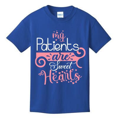Nursing Student Gift My Patients Are My Valentines Funny Nurse Gift Kids T-Shirt