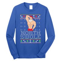 North Swole Great Gift Ugly Christmas Sweater Fit Sexy Santa Long Sleeve Shirt