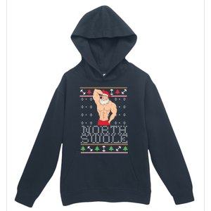 North Swole Great Gift Ugly Christmas Sweater Fit Sexy Santa Urban Pullover Hoodie