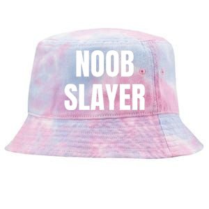 Noob Slayer Gamer Video Games Tie-Dyed Bucket Hat