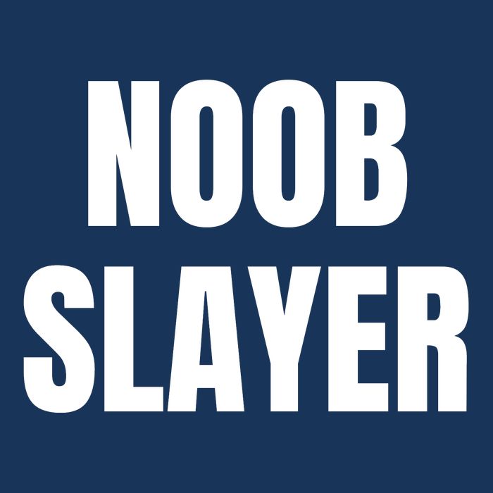 Noob Slayer Gamer Video Games Cooling Performance Crew T-Shirt