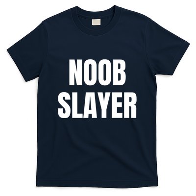 Noob Slayer Gamer Video Games T-Shirt