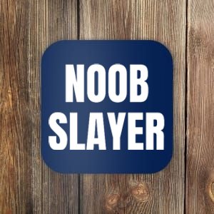 Noob Slayer Gamer Video Games Coaster