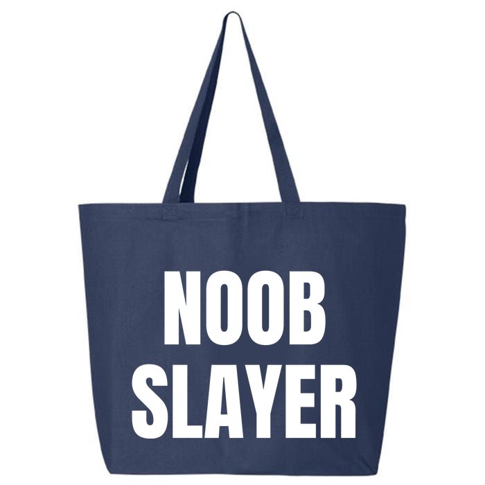 Noob Slayer Gamer Video Games 25L Jumbo Tote