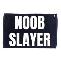 Noob Slayer Gamer Video Games Grommeted Golf Towel