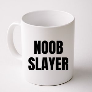 Noob Slayer Gamer Video Games Coffee Mug