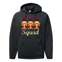 Nutcracker Squad Holiday Ballet Dance Performance Fleece Hoodie