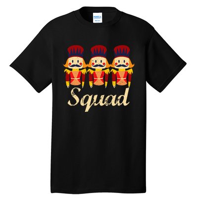 Nutcracker Squad Holiday Ballet Dance Tall T-Shirt