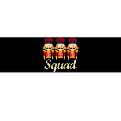 Nutcracker Squad Holiday Ballet Dance Bumper Sticker