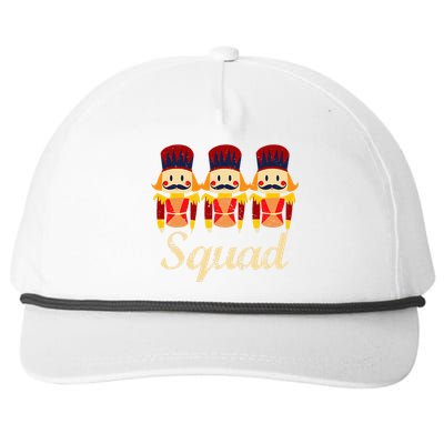 Nutcracker Squad Holiday Ballet Dance Snapback Five-Panel Rope Hat