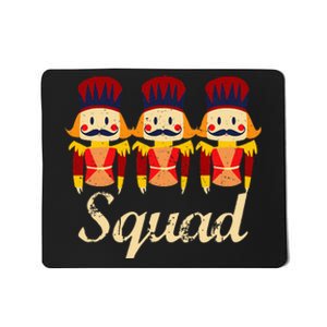 Nutcracker Squad Holiday Ballet Dance Mousepad