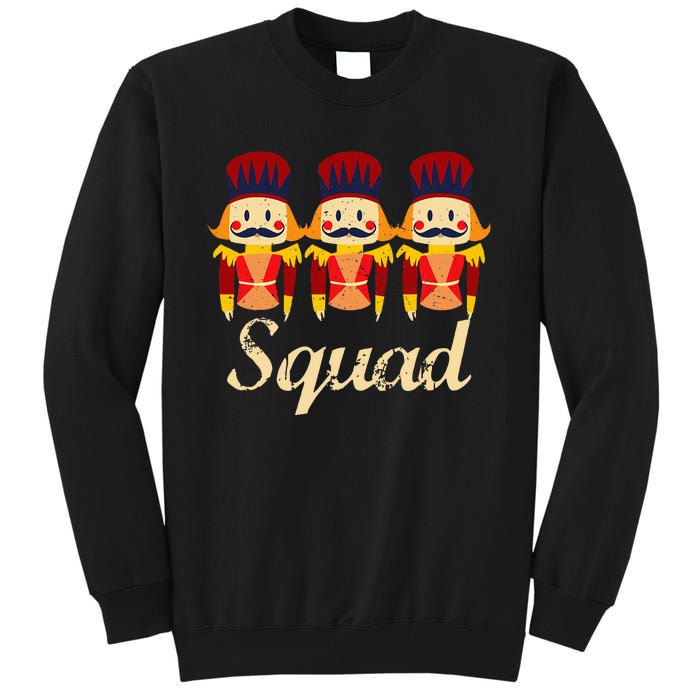 Nutcracker Squad Holiday Ballet Dance Tall Sweatshirt