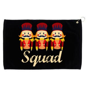 Nutcracker Squad Holiday Ballet Dance Grommeted Golf Towel