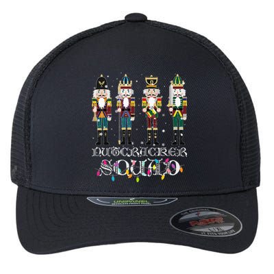 Nutcracker Squad Holiday Ballet Dance Christmas Flexfit Unipanel Trucker Cap