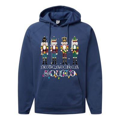 Nutcracker Squad Holiday Ballet Dance Christmas Performance Fleece Hoodie