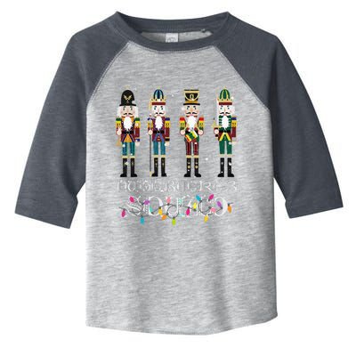 Nutcracker Squad Holiday Ballet Dance Christmas Toddler Fine Jersey T-Shirt