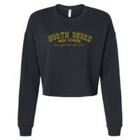 North Shore High School Cropped Pullover Crew