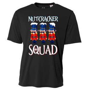 Nutcracker Squad Holiday Nutcracker Ballet Xmas Cooling Performance Crew T-Shirt