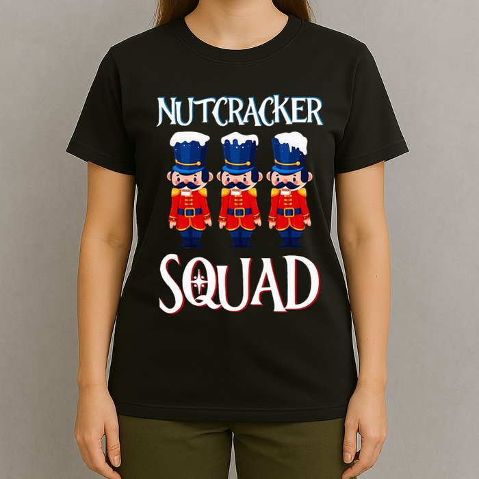 Nutcracker Squad Holiday Nutcracker Ballet Xmas T-Shirt