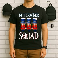 Nutcracker Squad Holiday Nutcracker Ballet Xmas T-Shirt