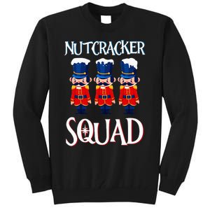 Nutcracker Squad Holiday Nutcracker Ballet Xmas Tall Sweatshirt