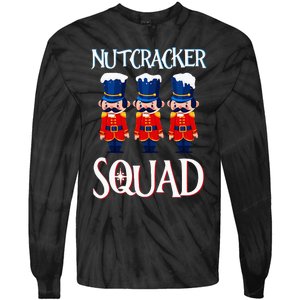 Nutcracker Squad Holiday Nutcracker Ballet Xmas Tie-Dye Long Sleeve Shirt