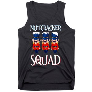 Nutcracker Squad Holiday Nutcracker Ballet Xmas Tank Top