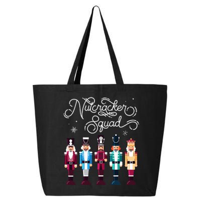 Nutcracker Squad Holiday Christmas Cute 25L Jumbo Tote