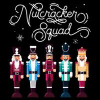 Nutcracker Squad Holiday Christmas Drawstring Bag