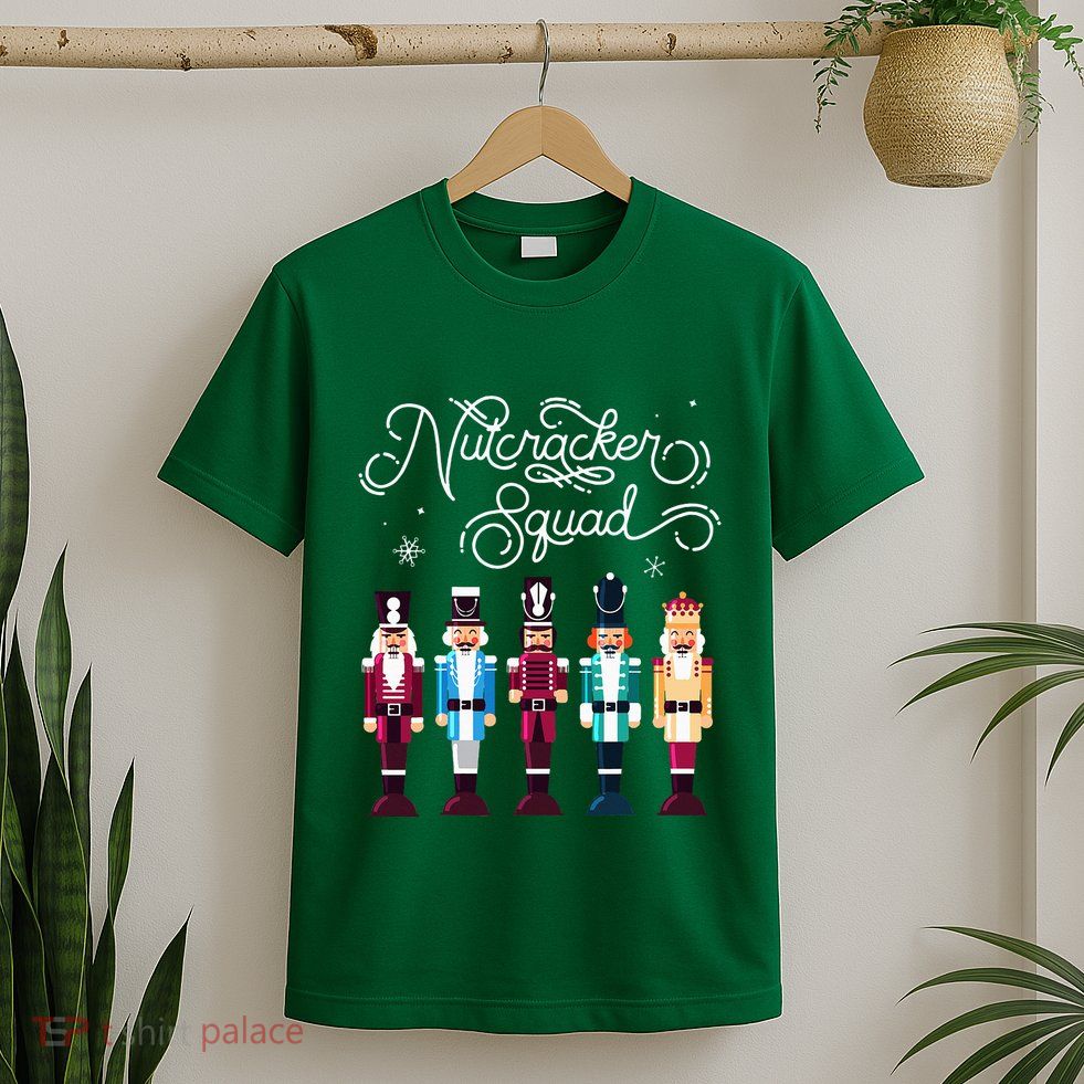 Nutcracker Squad Holiday Christmas T-Shirt